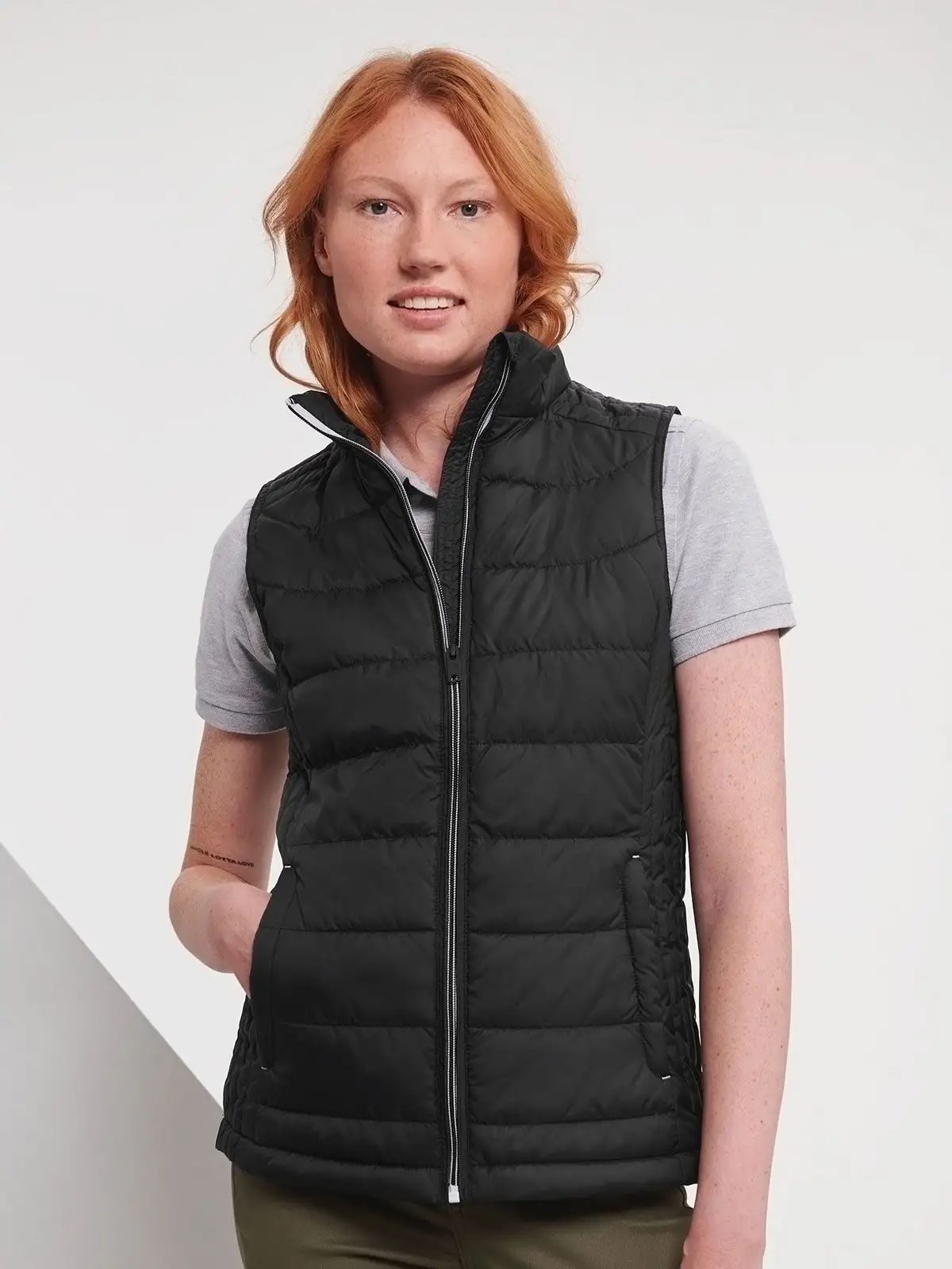 Ladie's Nano Bodywarmer - Russell