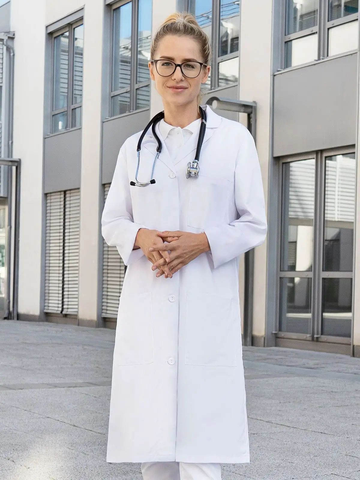 Ladies' Medical and Lab Coat Basic - Karlowsky