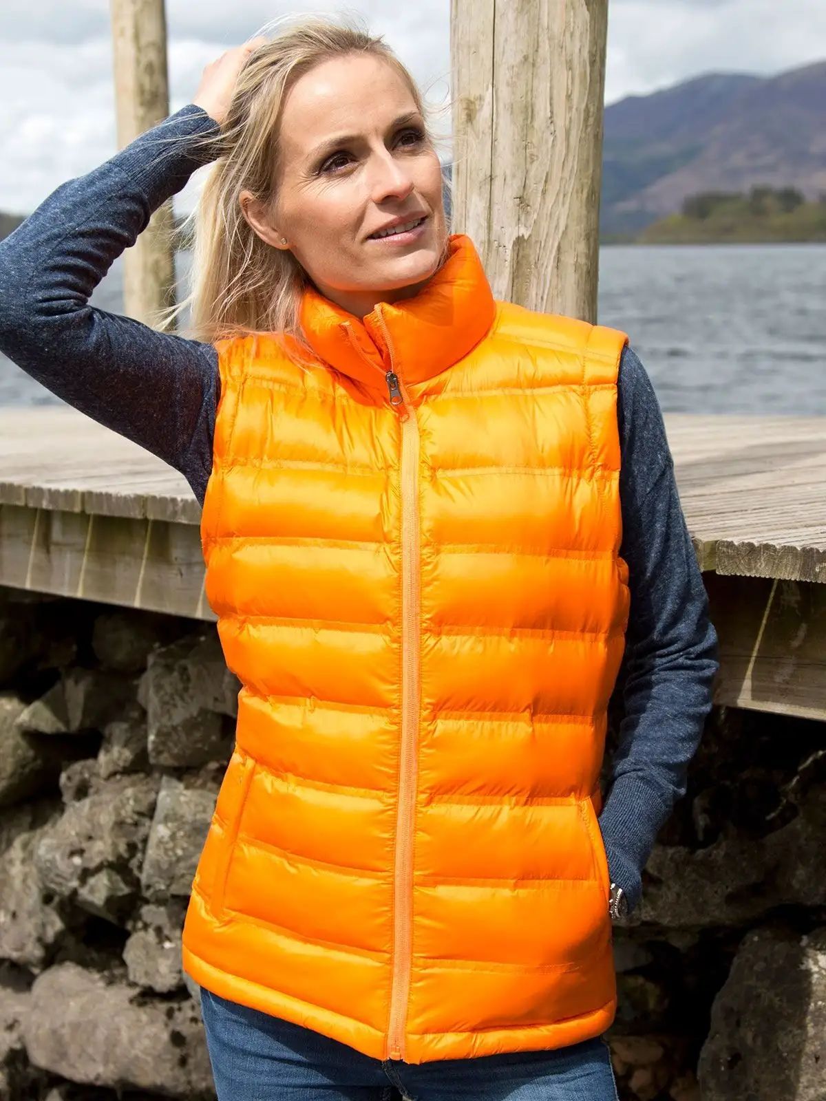 Womens Ice Bird Padded Gilet - Result