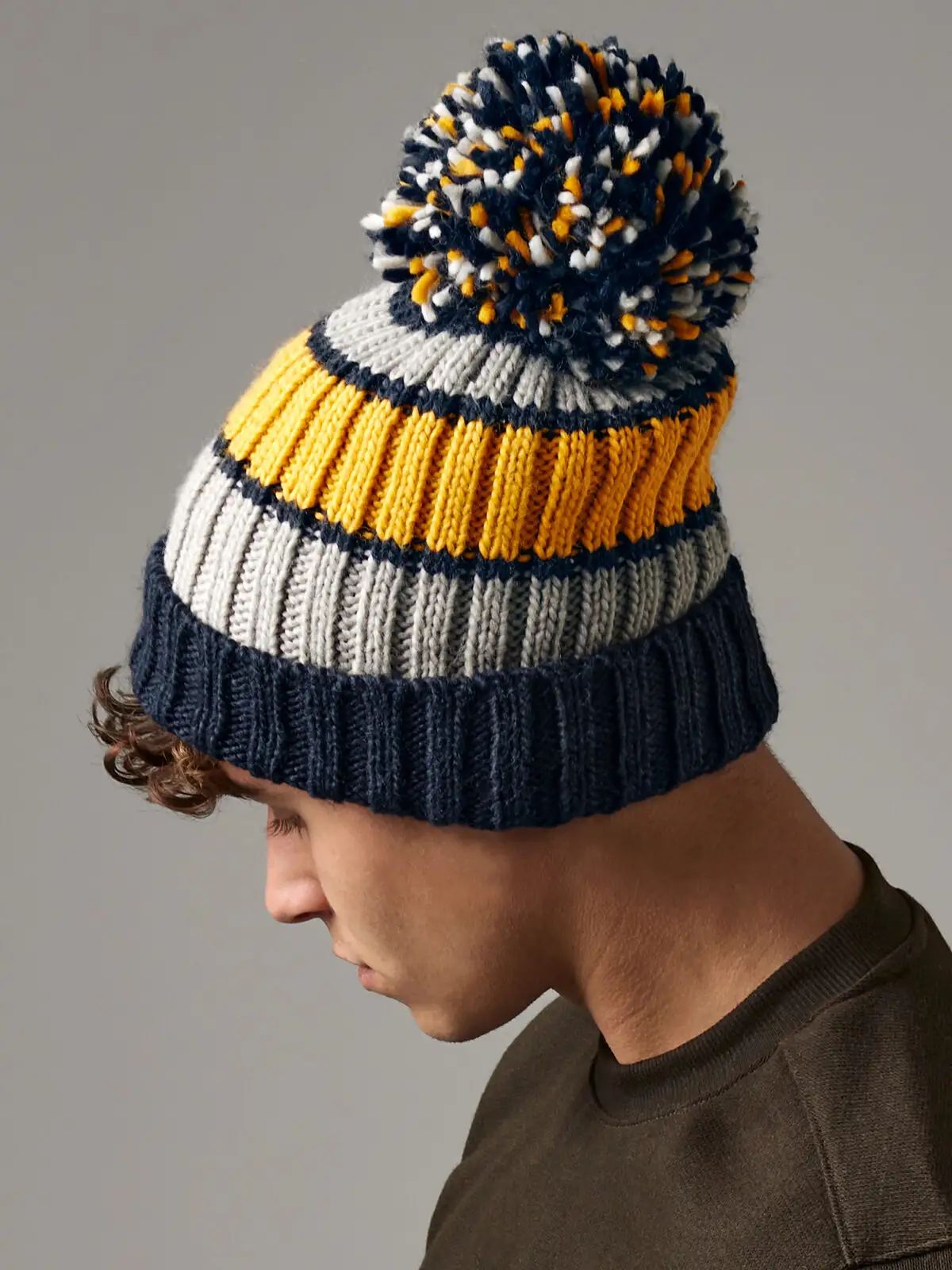 Hygge Striped Beanie - Beechfield