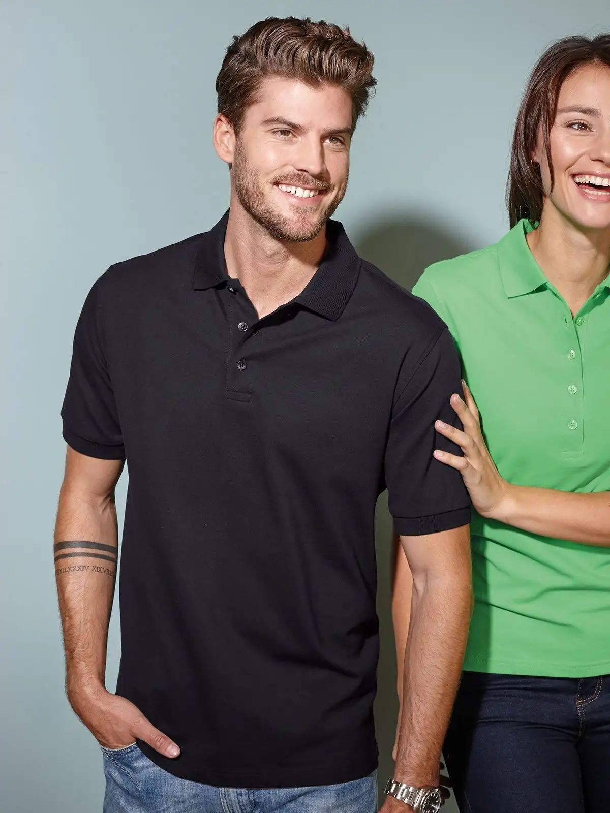Men's Elastic Polo Piqué - Daiber