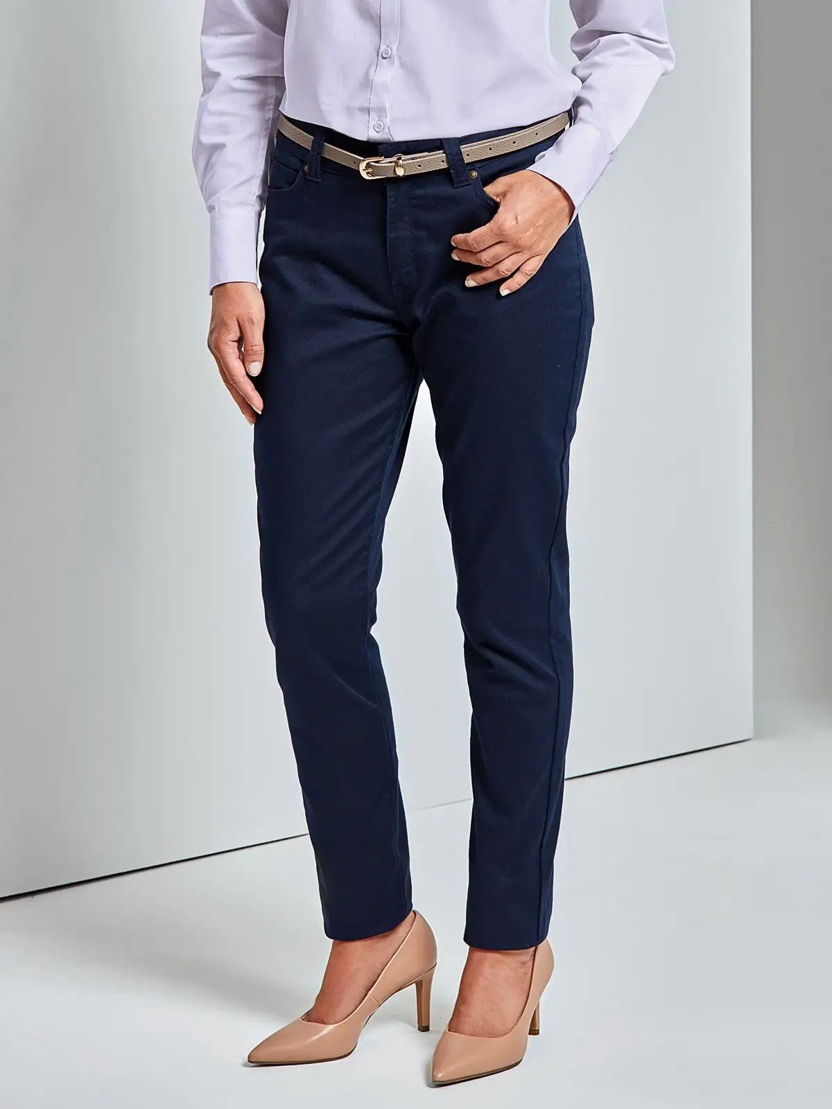 Ladies' Performance Chino Jeans - Premier