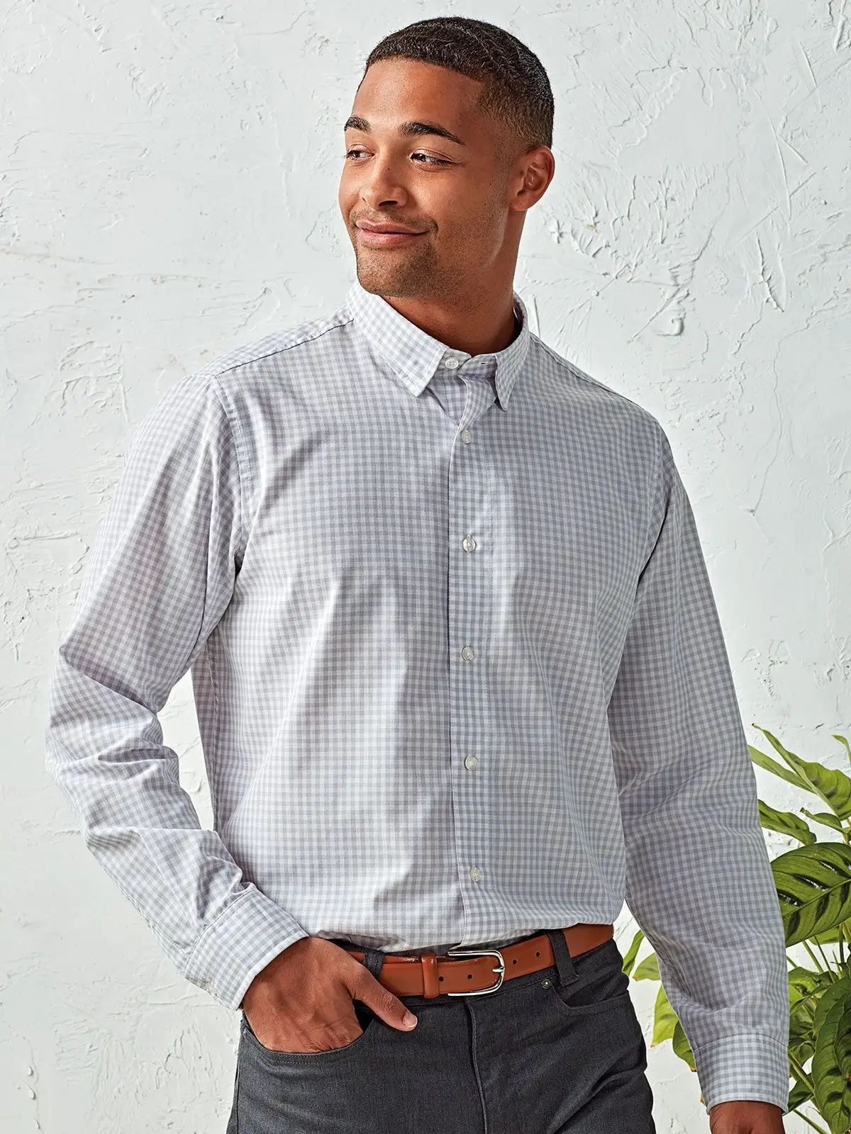 'Maxton' Check - Men's Long Sleeve Shirt - Premier