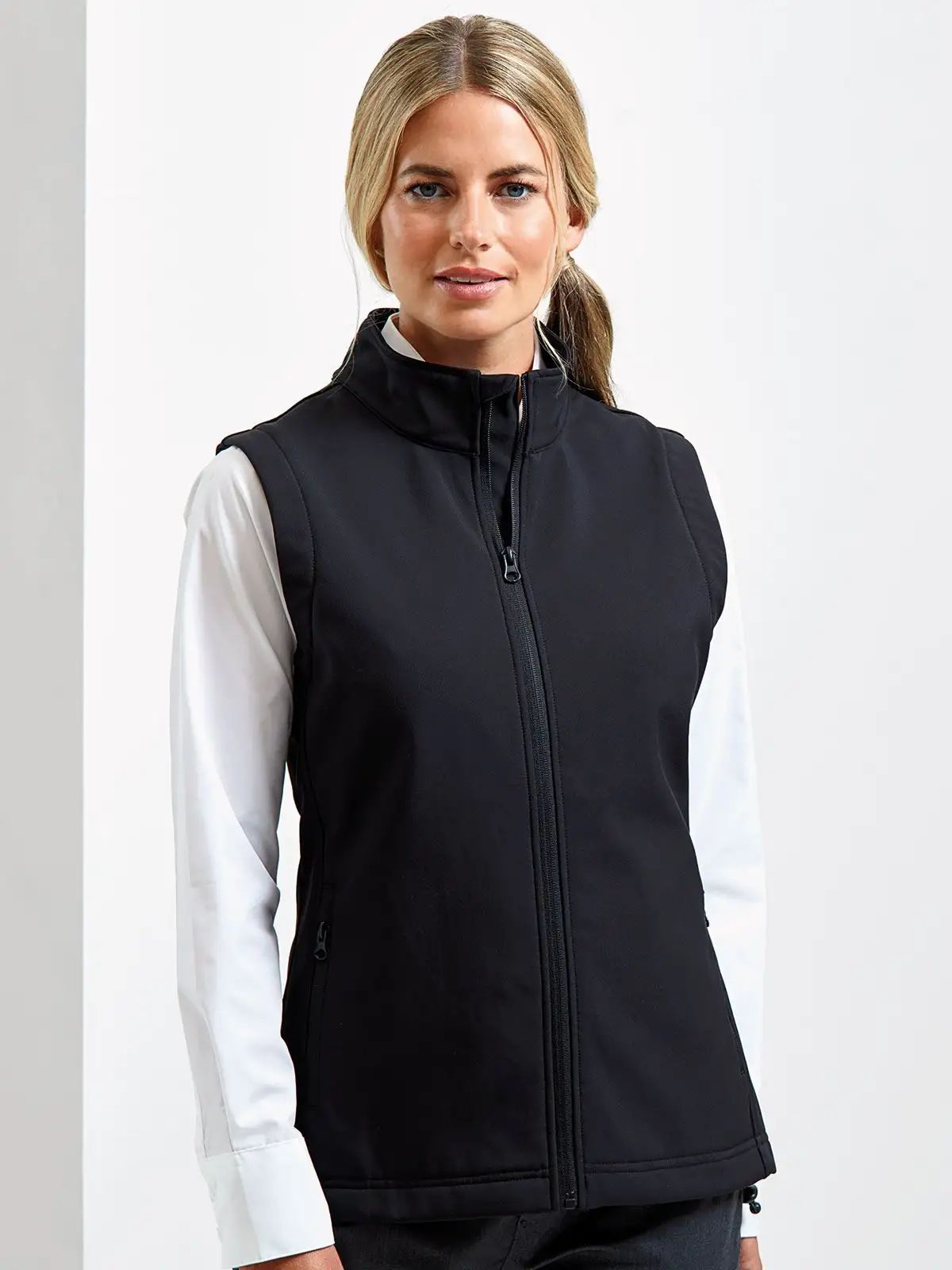Women's Windchecker Printable & Recycled Softshell Gilet - Premier