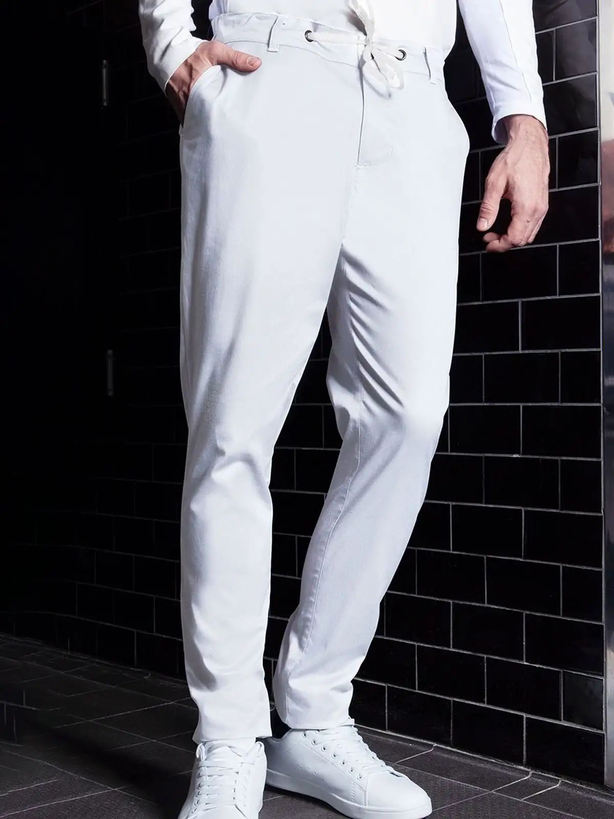 Mens Chino Trouser Modern Stretch - Karlowsky