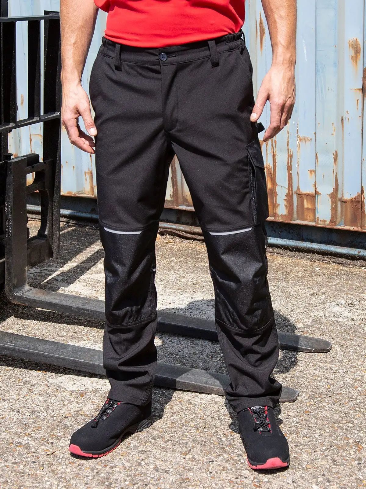 Slim Fit Softshell Work Trouser - Result