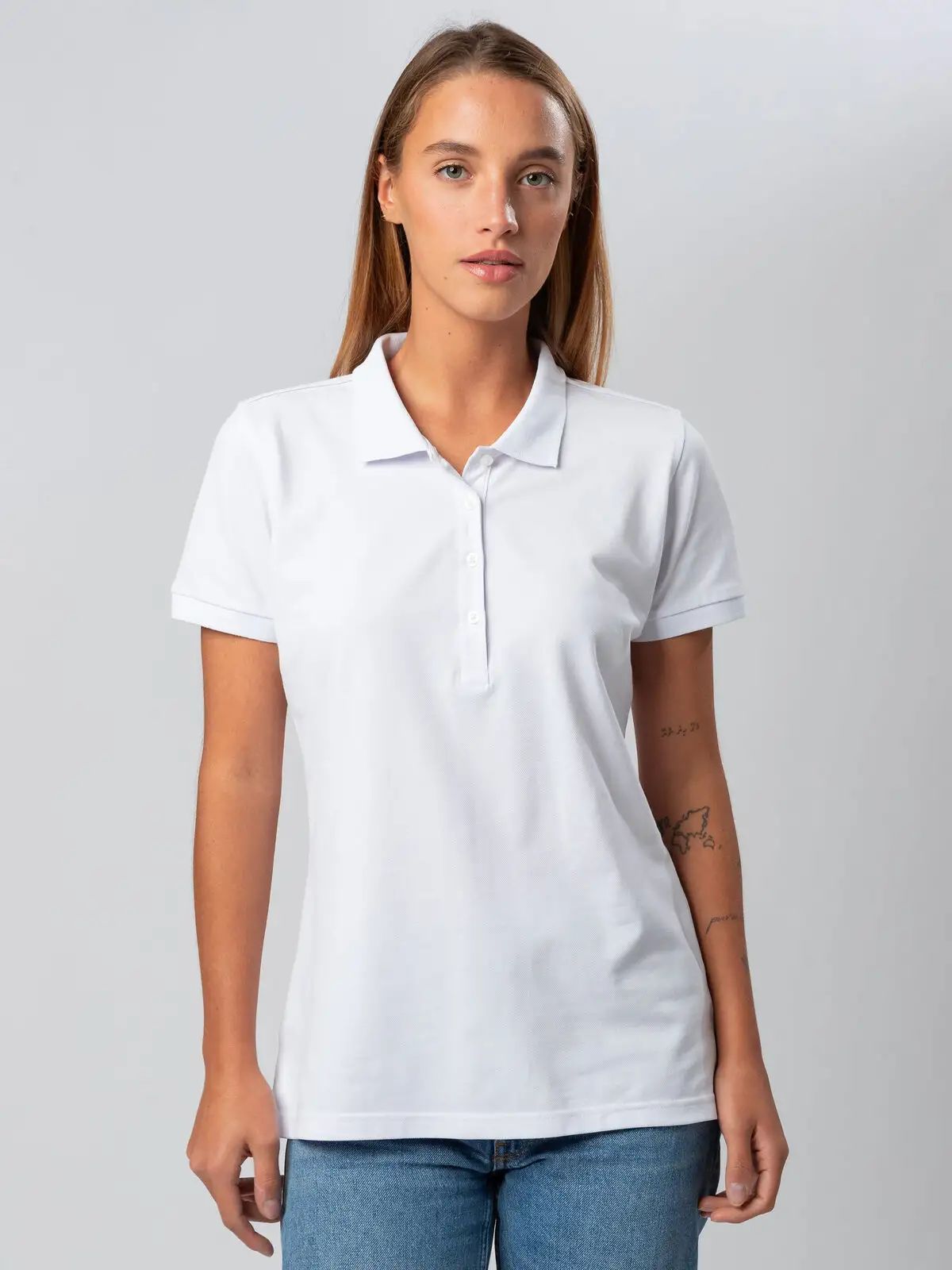 Ultrafit stretch polo women - Black Spider