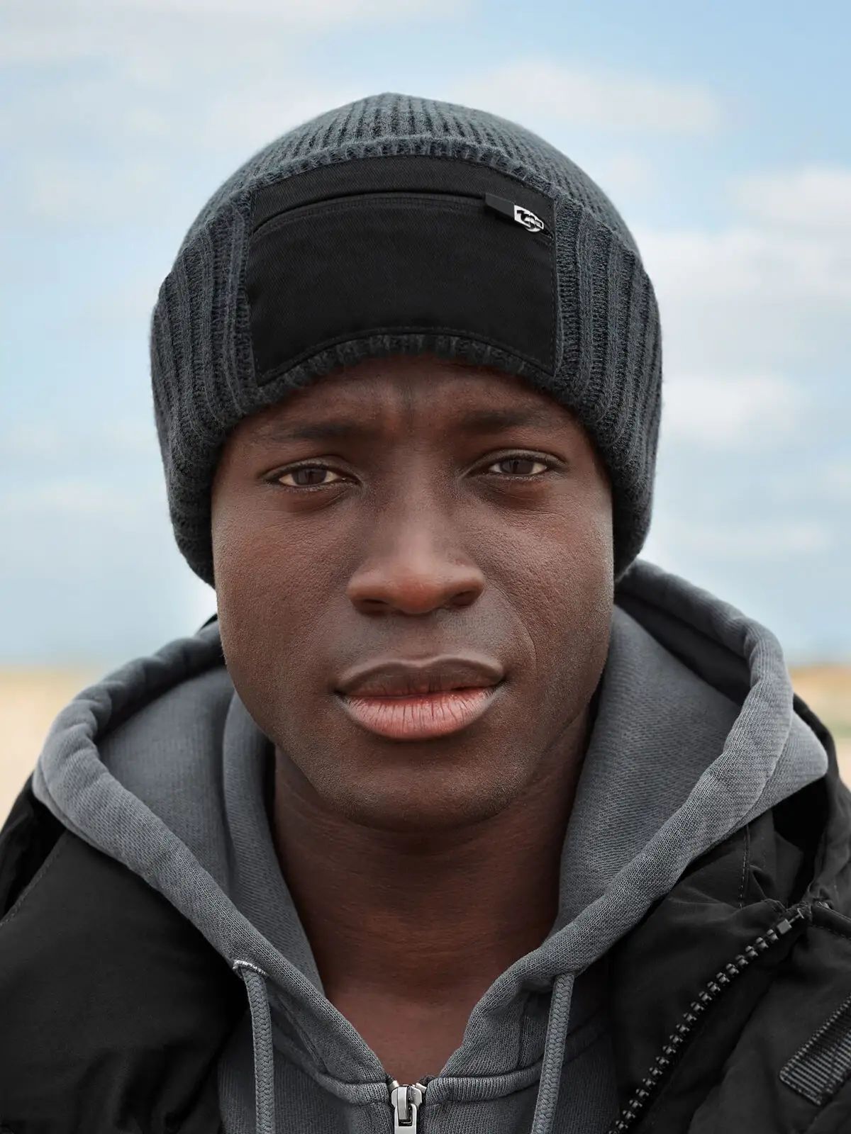 Zip Patch Beanie - Beechfield