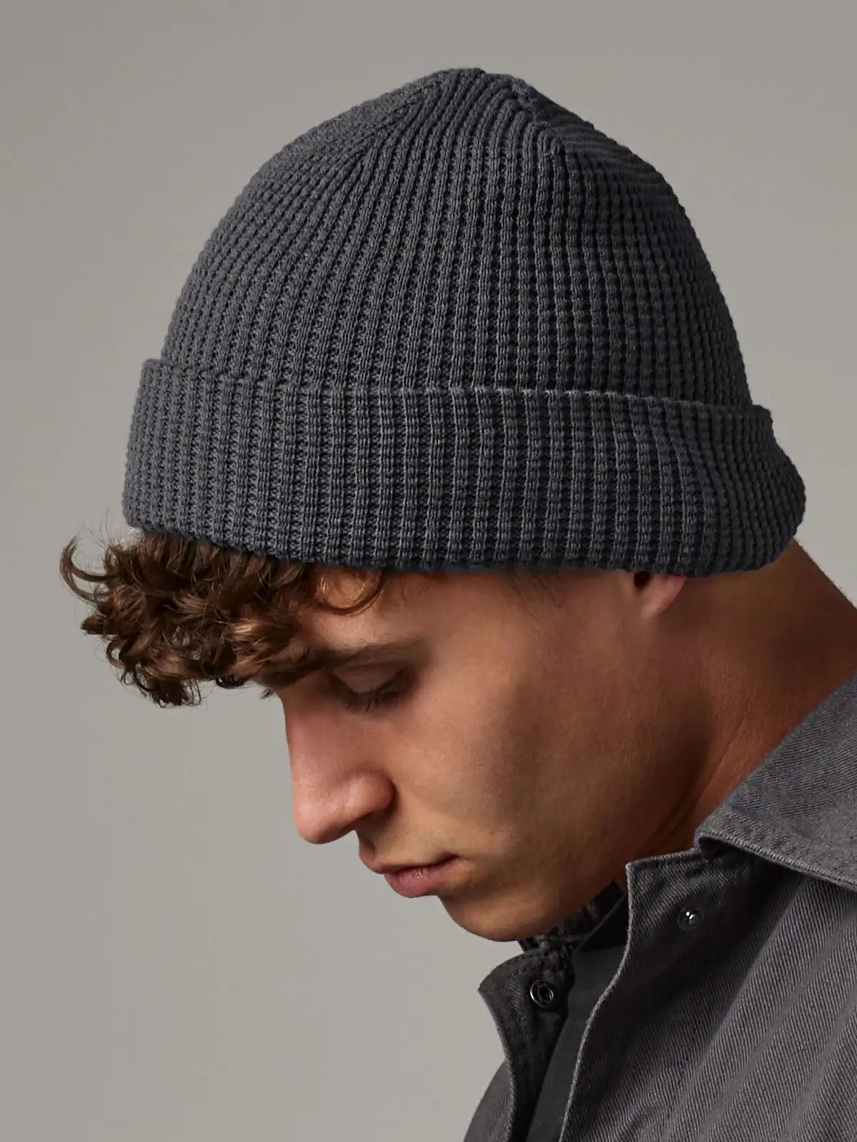 Organic Cotton Waffle Beanie - Beechfield