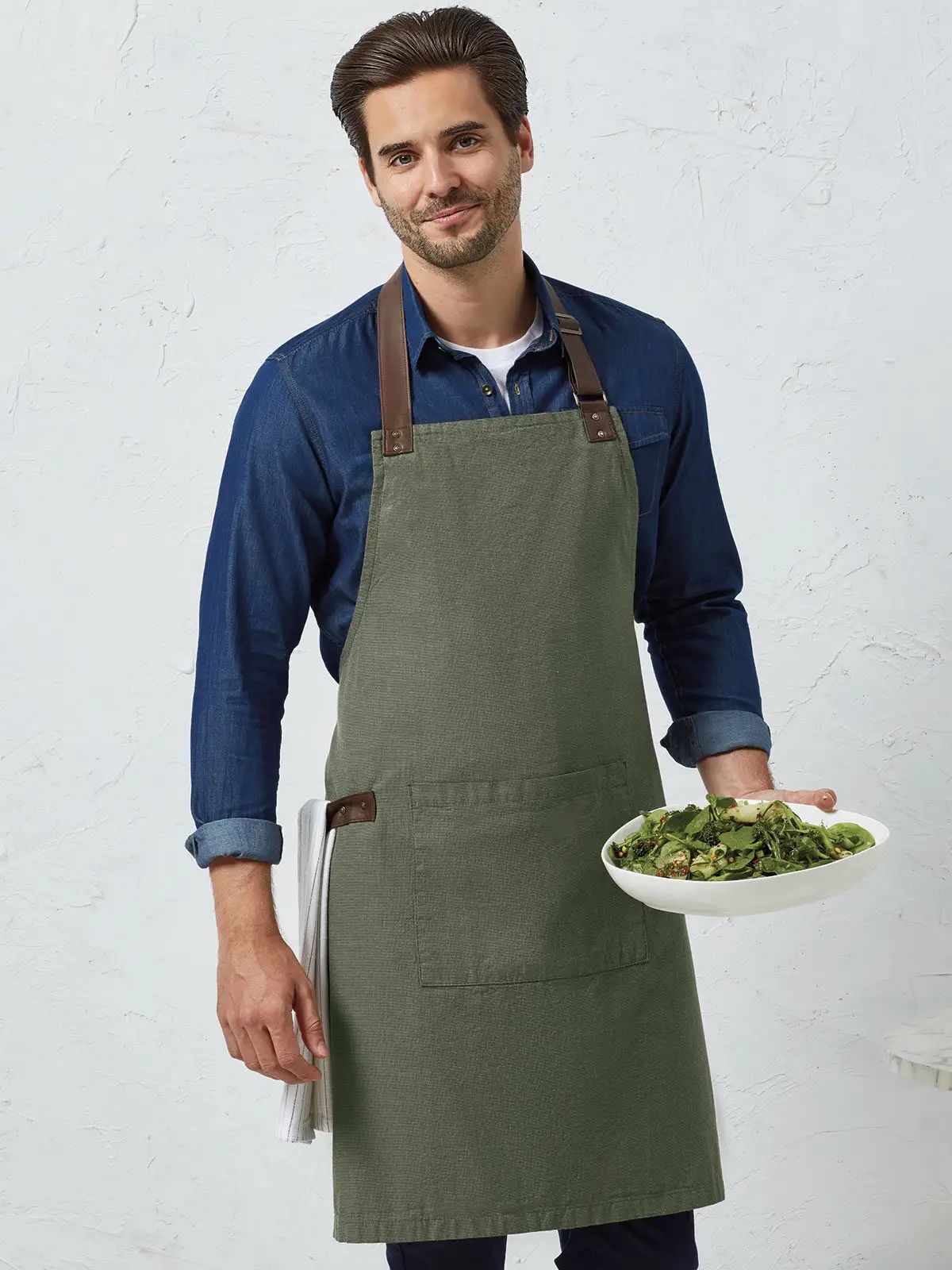Annex Oxford Bib Apron - Premier